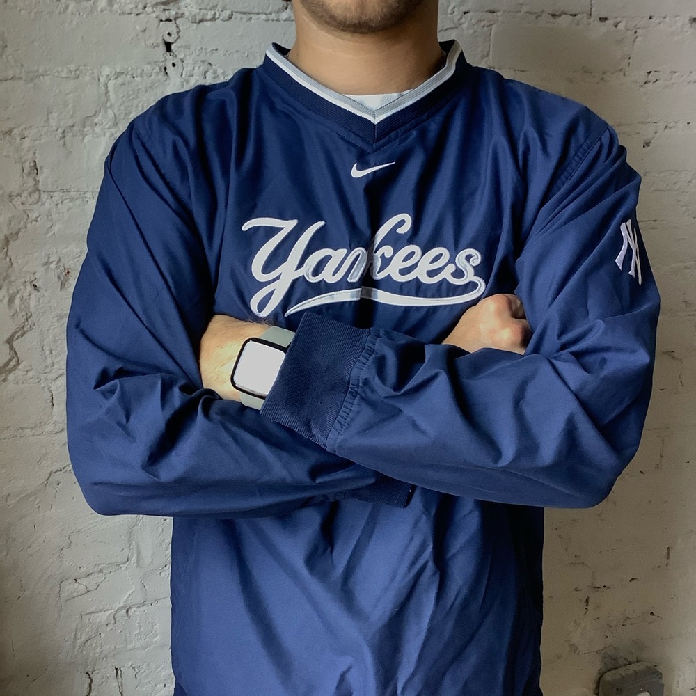 EUC💥NIKE Yankees⚾️🥇Windbreaker